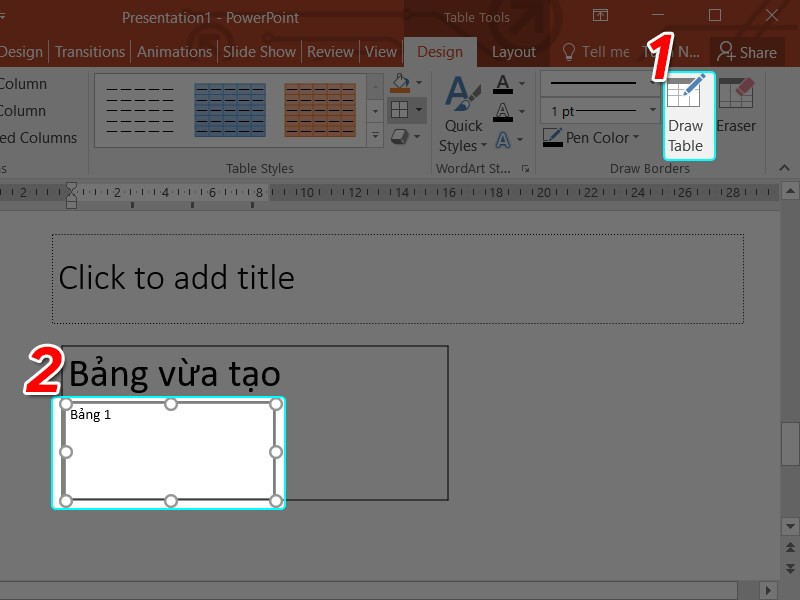 3 Cách Tạo Bảng Trong PowerPoint Đơn Giản, Nhanh Chóng