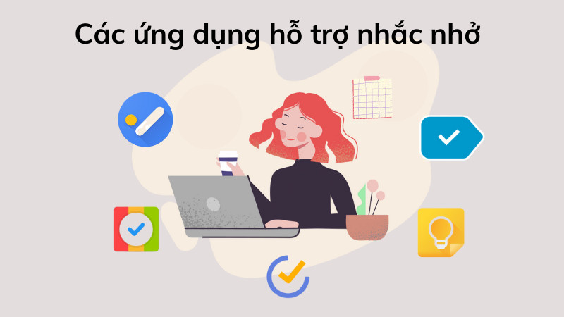 alt text: Sử dụng ứng dụng bên thứ ba để tạo lời nhắc