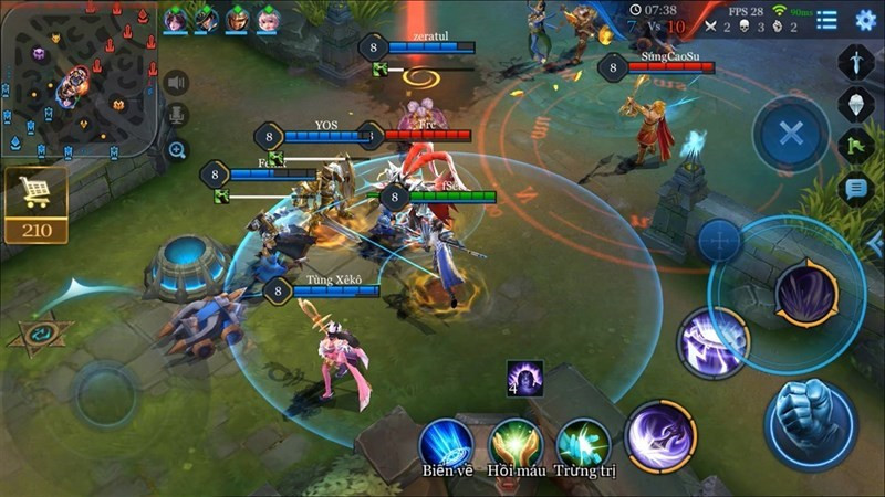 alt=Hình ảnh minh họa một trận PK trong game