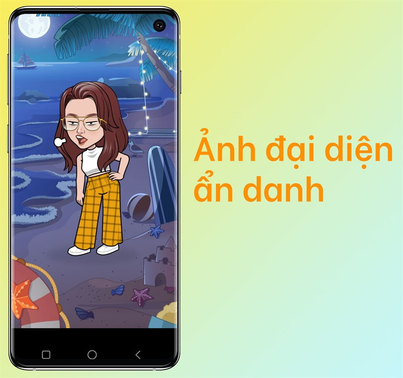 ẩn danh bản thân bằng cách tạo ảnh đại diện với nhân vật hoạt hình chibi