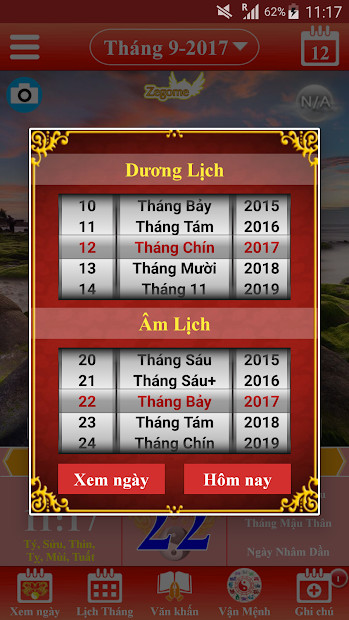 Ảnh chụp màn hình ứng dụng