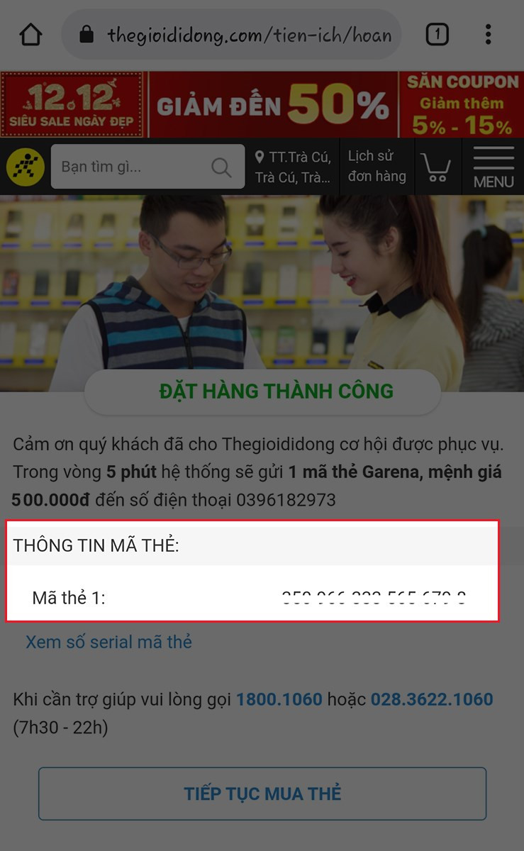 Mua Thẻ Game Garena 500k Online Nhanh Chóng, Chiết Khấu Cao Tại Thế Giới Di Động