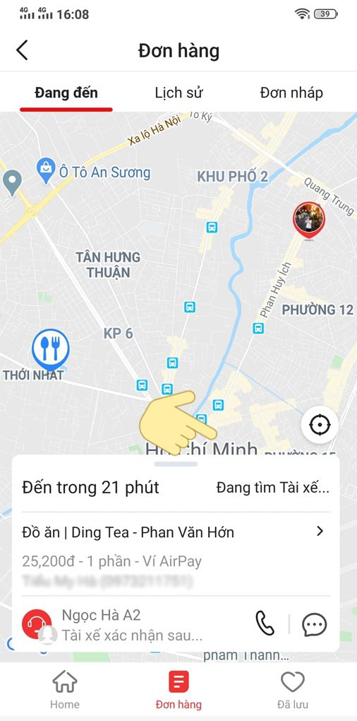 Bước 7: Đơn h&agrave;ng đ&atilde; ho&agrave;n tất. Việc c&ograve;n lại l&agrave; chờ Now giao h&agrave;ng đến th&ocirc;i.