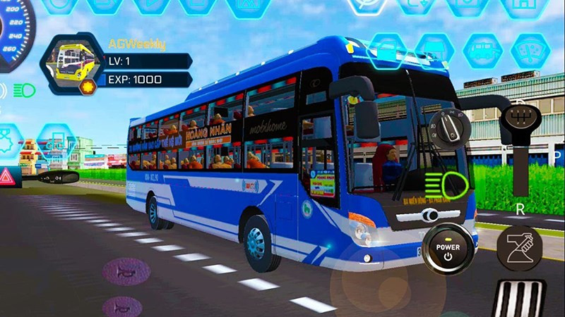 Trải Nghiệm Lái Xe Khách Thực Thụ với Bus Simulator Vietnam trên Điện Thoại