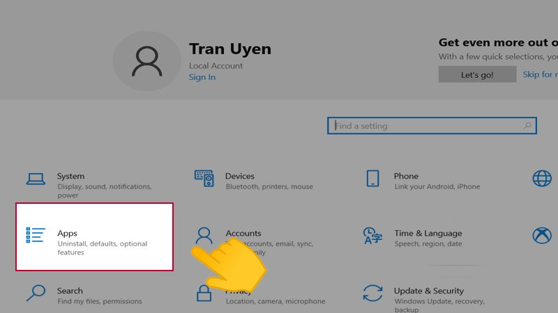 Các bước kiểm tra Vulkan Run Time Libraries trên Windows 10