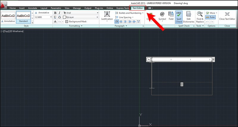 Các ký hiệu khác trong AutoCAD