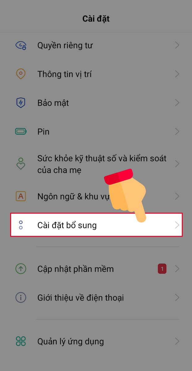 Cài đặt ngày giờ trên Android