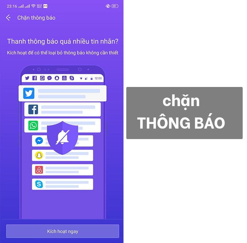 Chặn thông báo