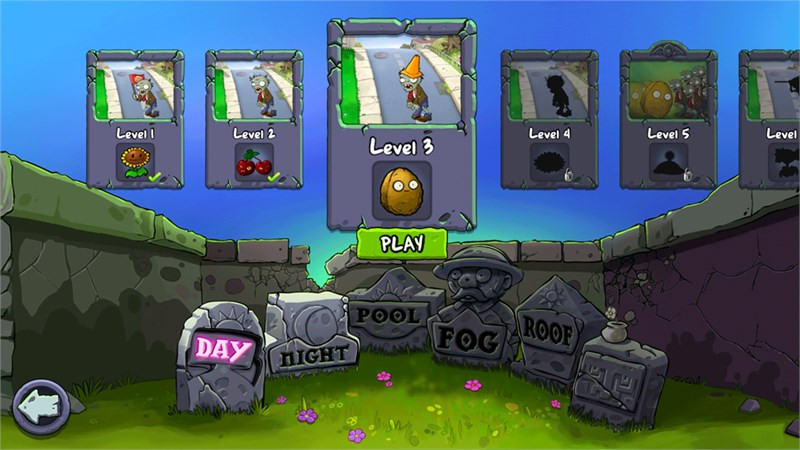 Chế độ phi&ecirc;u lưu trong game Plants vs. Zombies&trade;