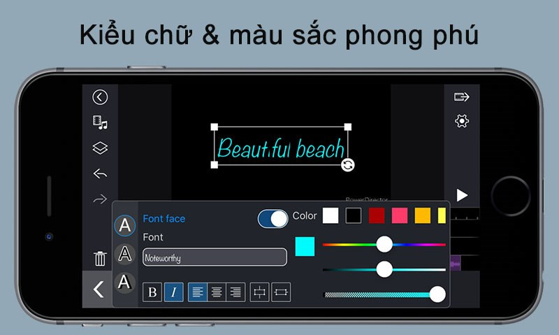 Chèn và tùy chỉnh chữ trong video