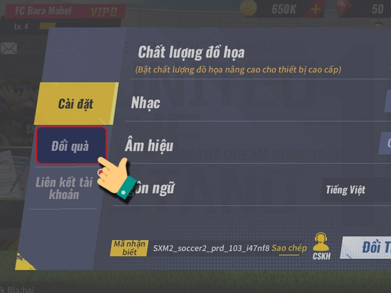 Chọn đổi qu&agrave;