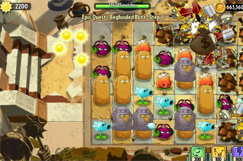 C&acirc;u đố trong game Plants vs. Zombies&trade;