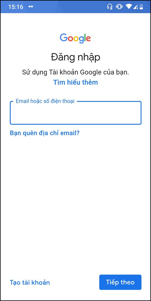 Đăng nhập Google Drive