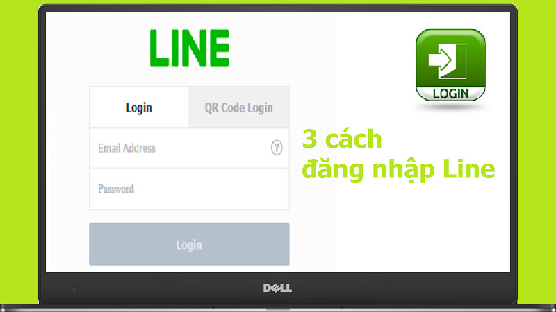 Đăng nhập Line trên máy tính