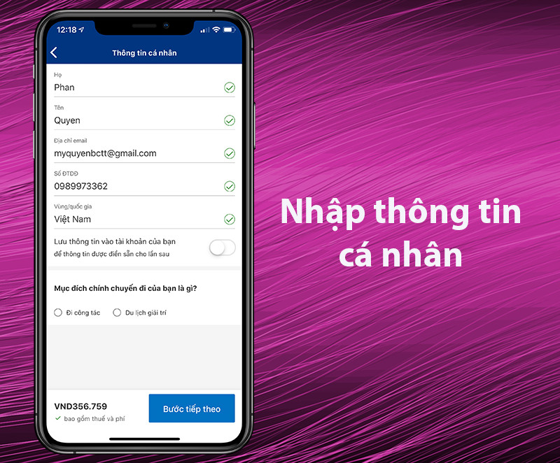 Đặt phòng khách sạn trên Booking.com