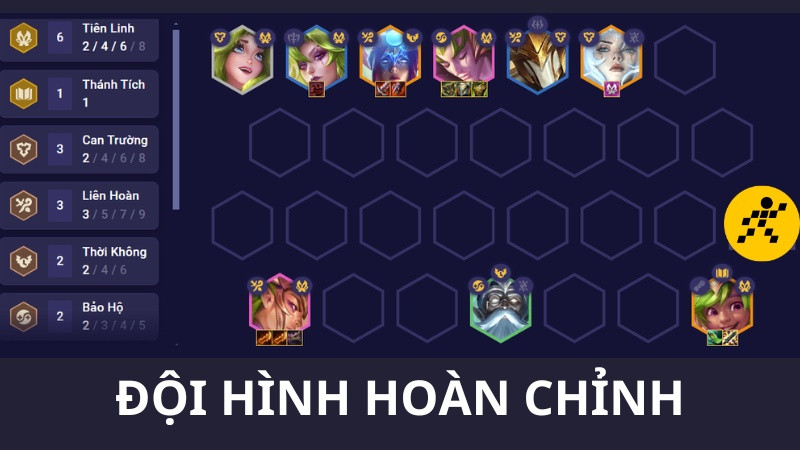 ĐỘI H&Igrave;NH Kalista Ti&ecirc;n Linh ho&agrave;n chỉnh