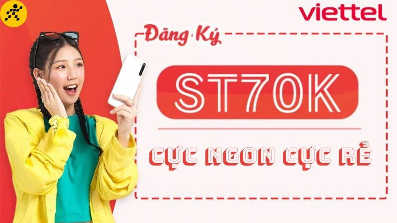 Gói cước ST70K Viettel