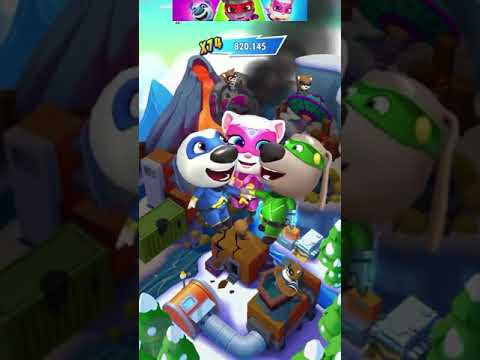 Talking Tom Hero Dash: Cuộc Phiêu Lưu Hành Động Cùng Mèo Tom