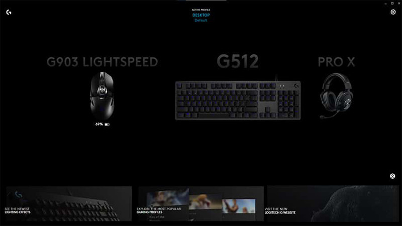  Kết nối v&agrave; điều khiển tất cả c&aacute;c thiết bị Logitech G 