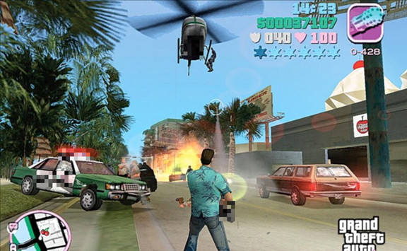 Kho vũ khí đa dạng trong GTA Vice City