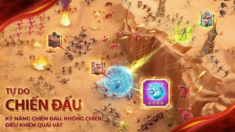 Lối chơi game Call of Dragons