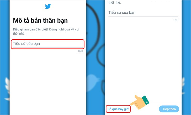 Mô tả Tiểu sử của bạn