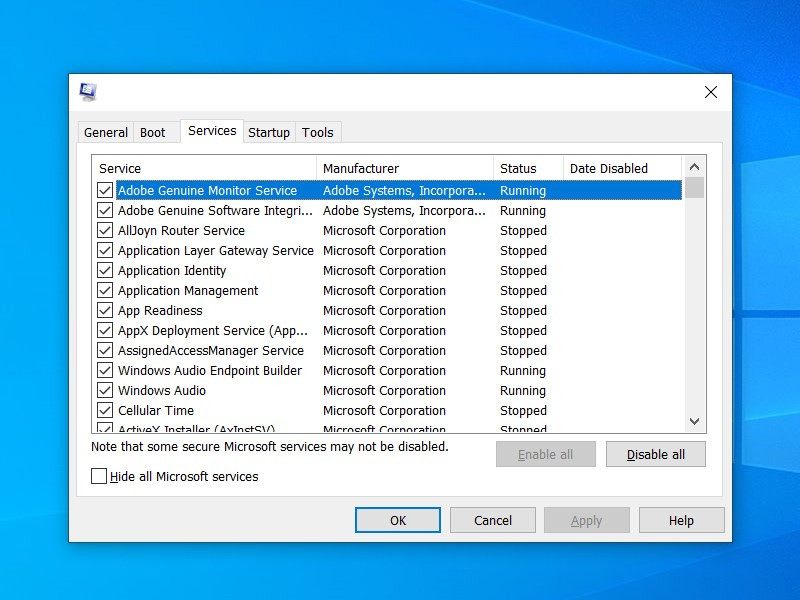 Tối Ưu Hiệu Suất Windows Với Công Cụ System Configuration (MSConfig)