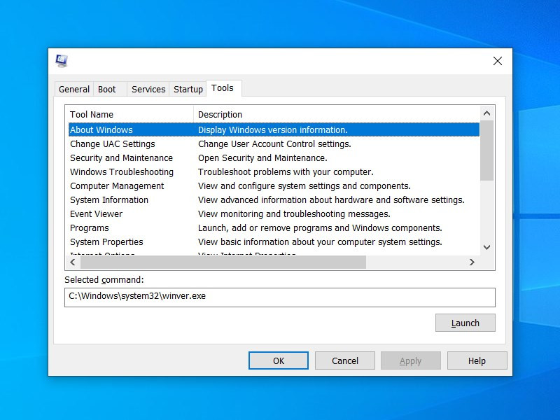 Tối Ưu Hiệu Suất Windows Với Công Cụ System Configuration (MSConfig)