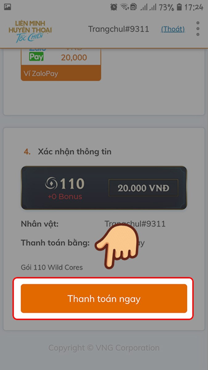 Hướng Dẫn Nạp Thẻ Liên Minh Tốc Chiến (LMHT: Tốc Chiến) Đơn Giản Nhất 2023