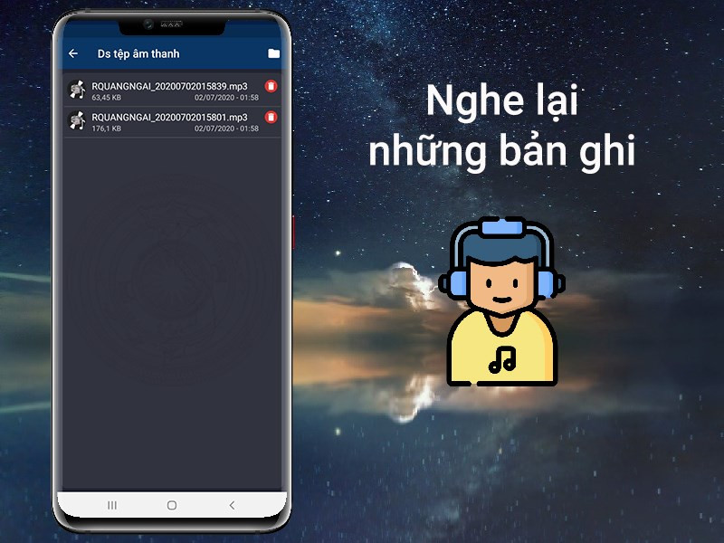 Nghe lại bản ghi âm