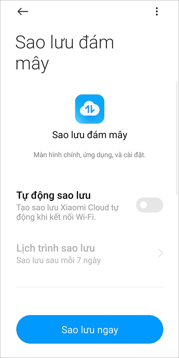 Sao lưu, đồng bộ dễ dàng