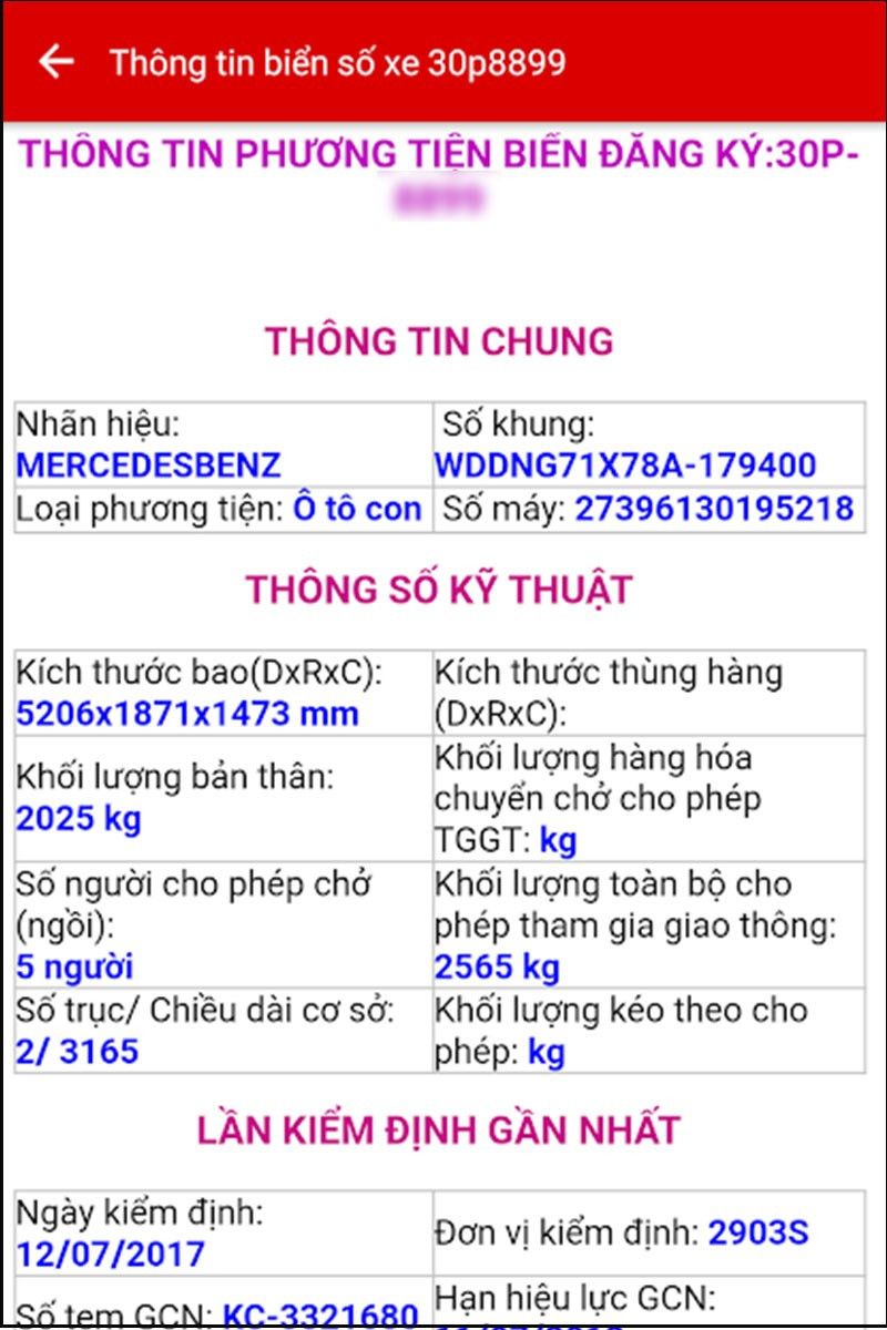 Sau đó kết quả sẽ hiển thị cho bạn.