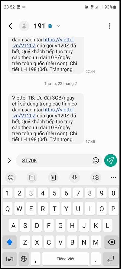 Đăng ký gói cước 4G Viettel ST70K: Hướng dẫn chi tiết từ A đến Z