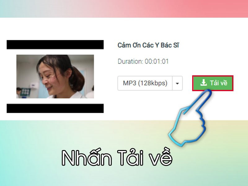 Tải nhạc MP3 từ Y2mate