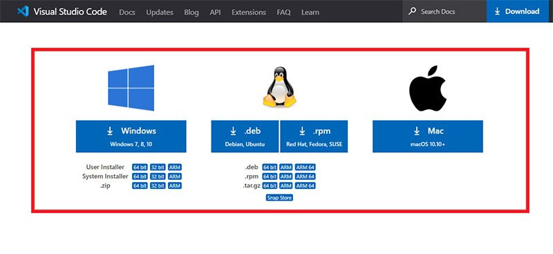 Tải VS Code trên Windows