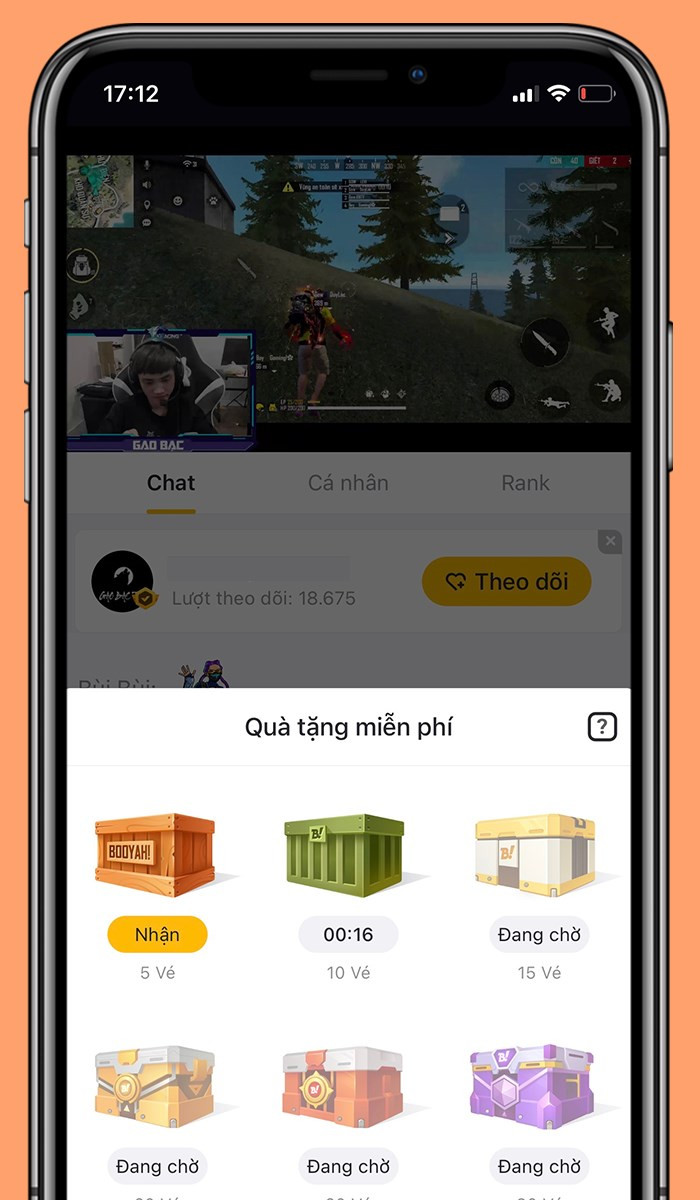 Tặng qu&agrave; cho Streamer y&ecirc;u th&iacute;ch