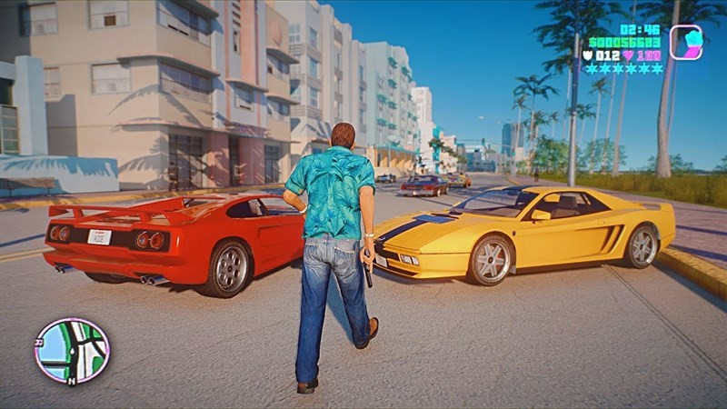 Thành phố Vice City sôi động