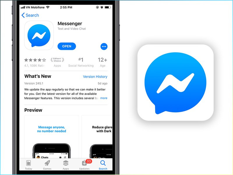 Ứng dụng Facebook Messenger