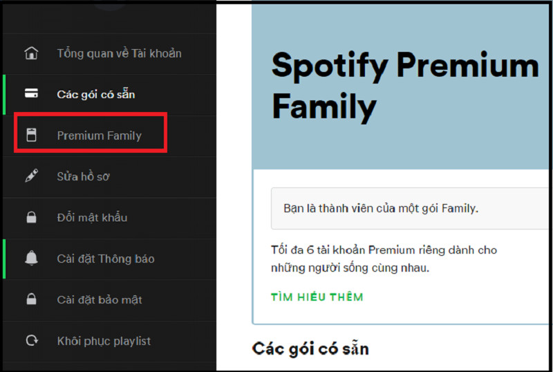 Hướng Dẫn Chia Sẻ Tài Khoản Spotify Premium Dễ Dàng