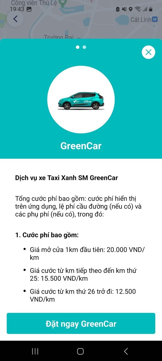 Hướng Dẫn Đặt Xe Taxi Điện Vinfast Trên Ứng Dụng Xanh SM