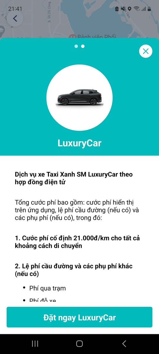 Hướng Dẫn Đặt Xe Taxi Điện Vinfast Trên Ứng Dụng Xanh SM