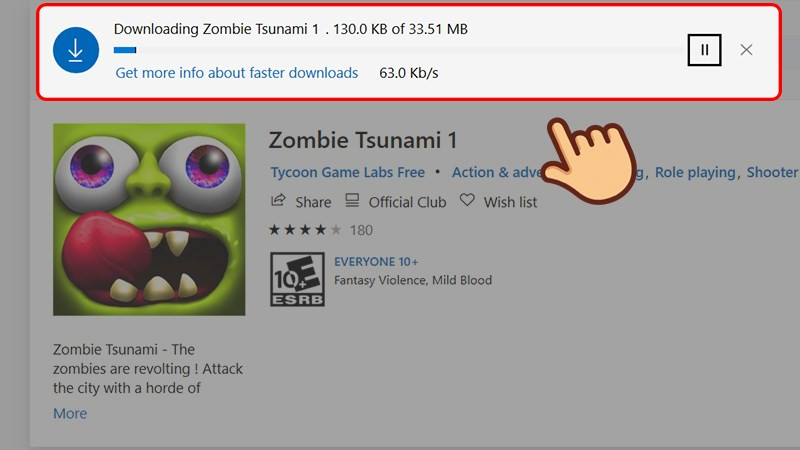 Hướng Dẫn Tải Và Chơi Zombie Tsunami Trên PC Cực Đơn Giản