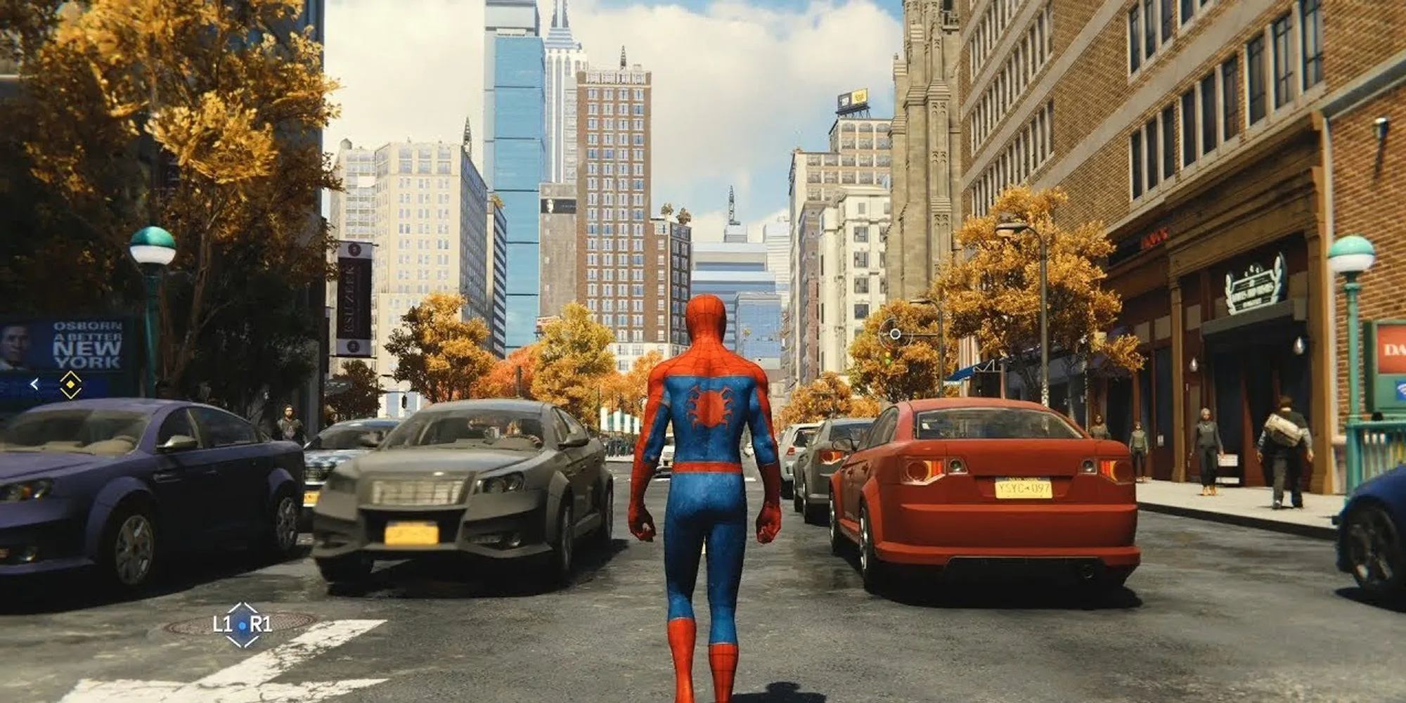Ảnh cắt từ gameplay Marvel's Spider-Man 2