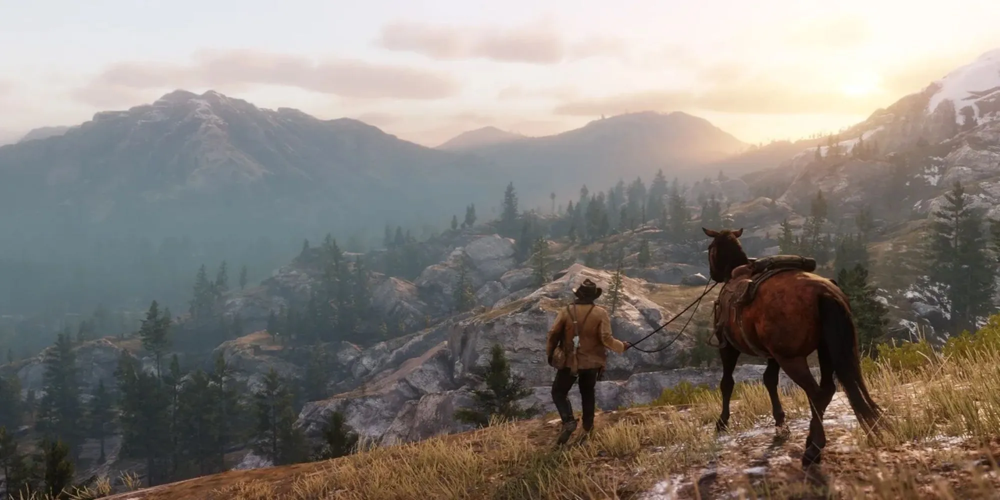 Ảnh cắt từ gameplay Red Dead Redemption 2