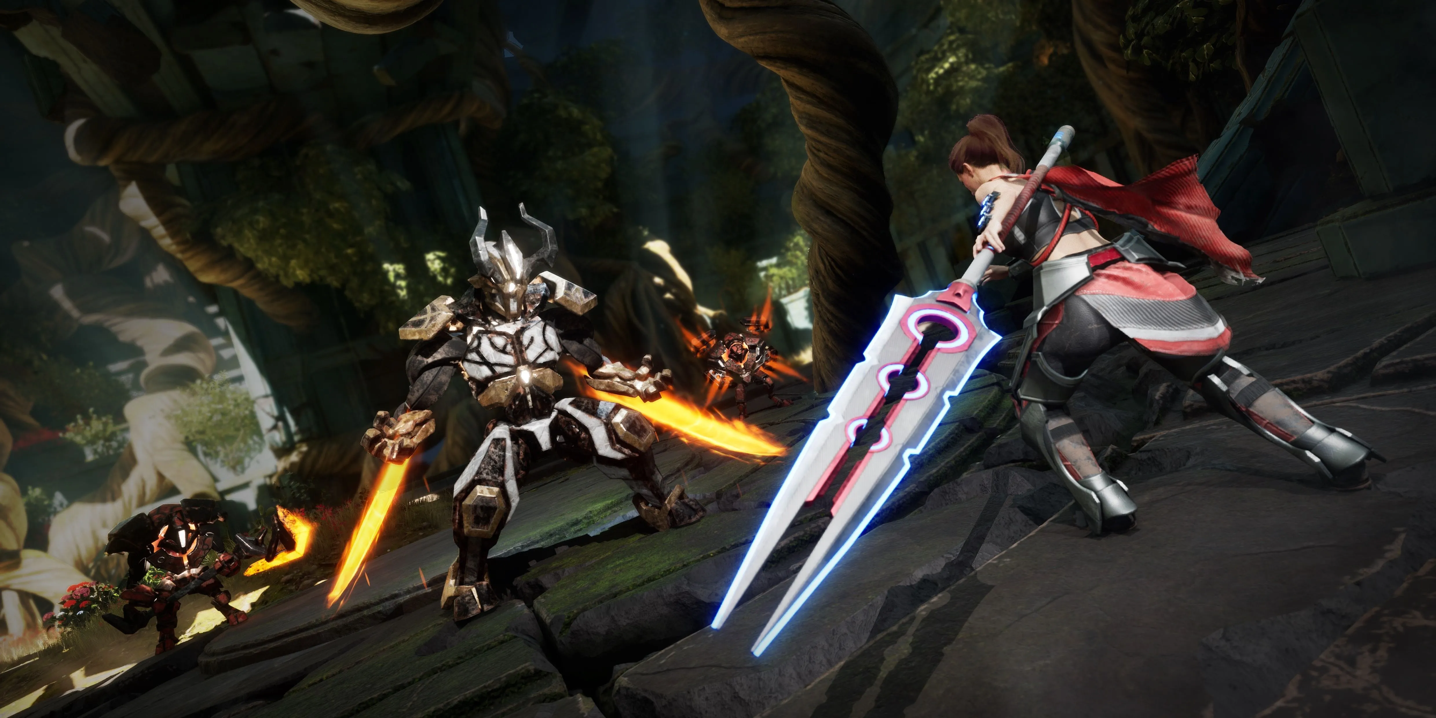 Ảnh chụp màn hình gameplay chiến đấu trong game Empyreal