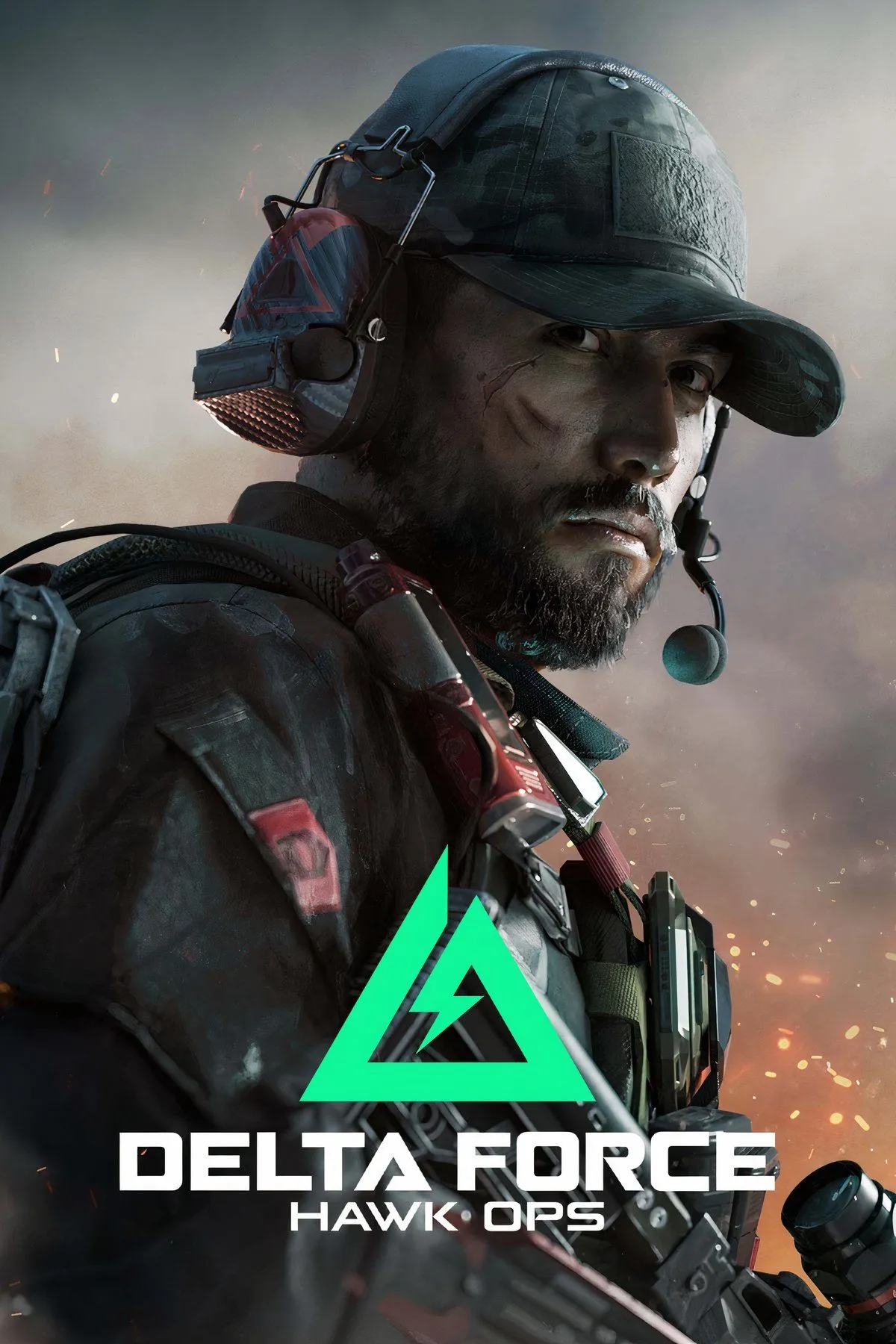Ảnh collage quảng bá game Delta Force