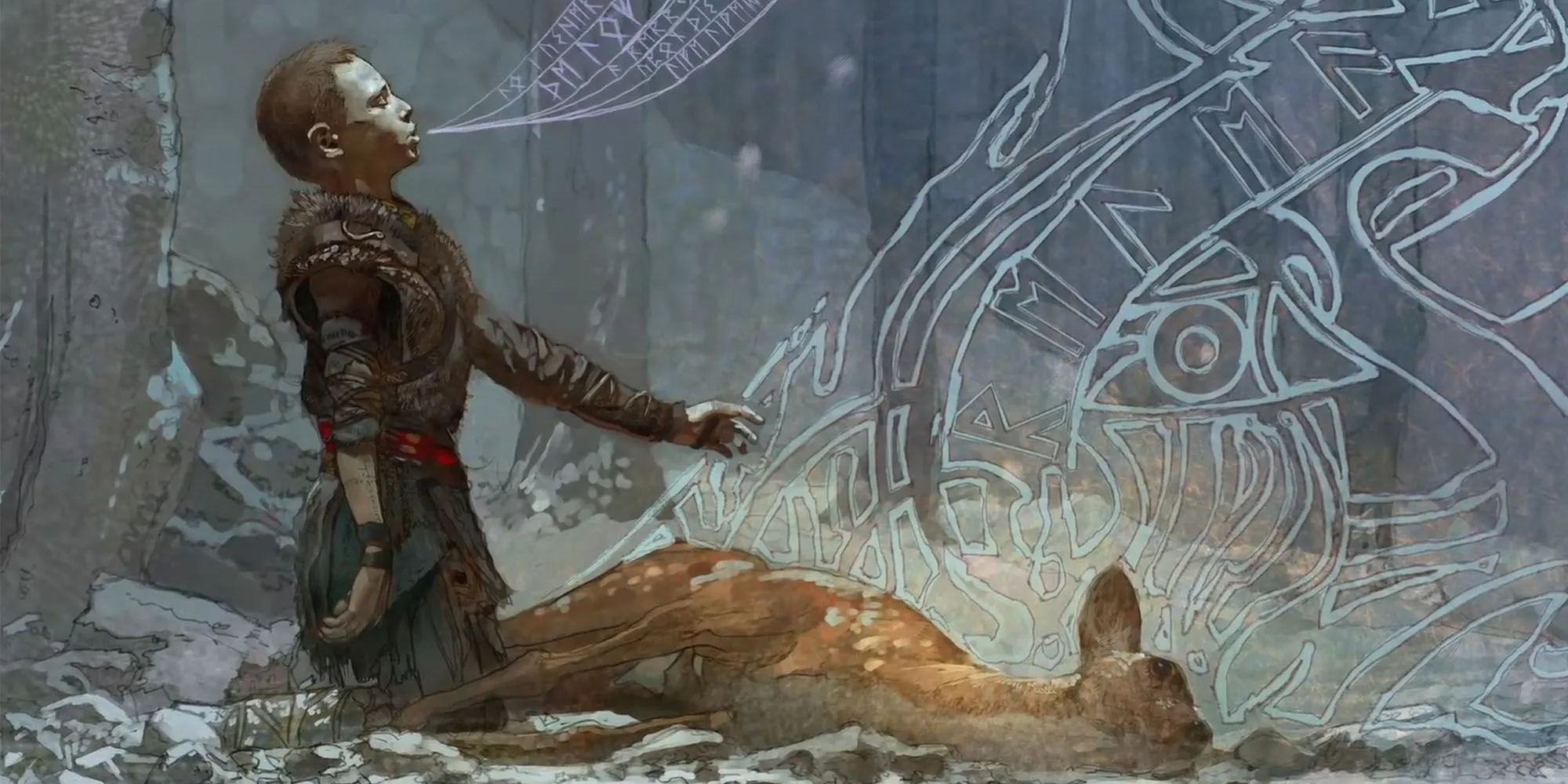 Atreus trong God of War: A Call From The Wilds