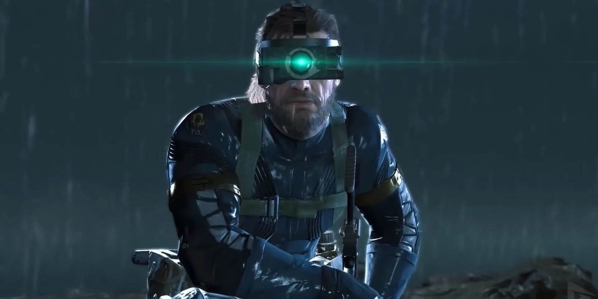 Big Boss trong cutscene Metal Gear Solid V Ground Zeroes