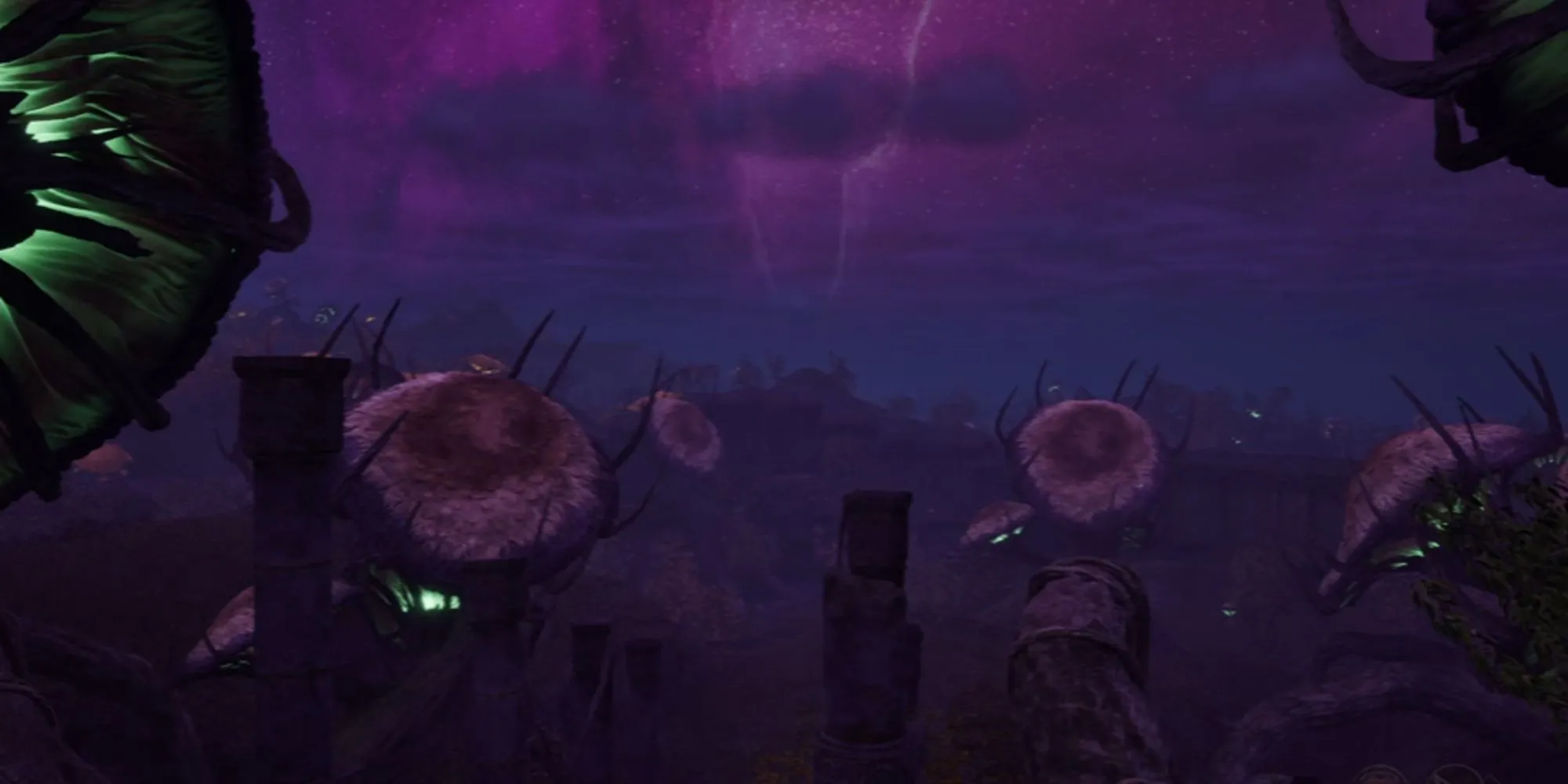 Bối cảnh Shivering Isles trong Oblivion Remastered