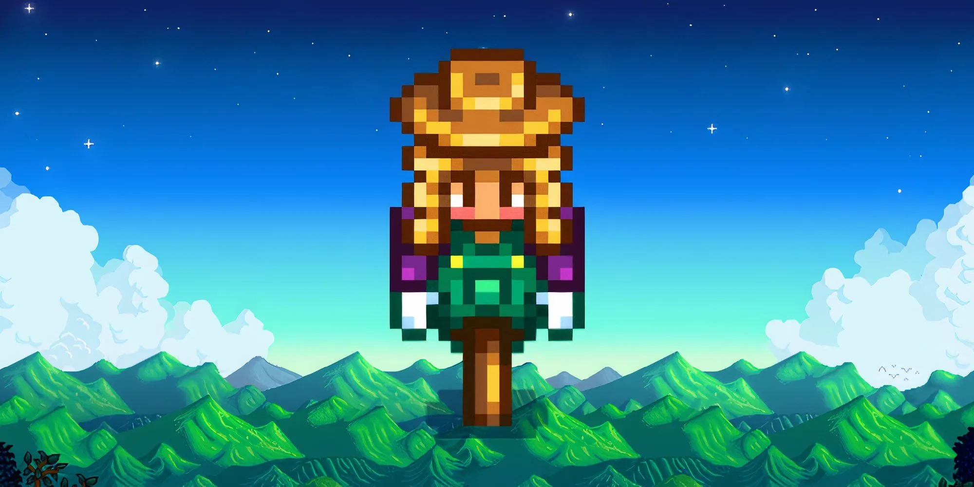 Bù nhìn cô gái hoa trong Stardew Valley